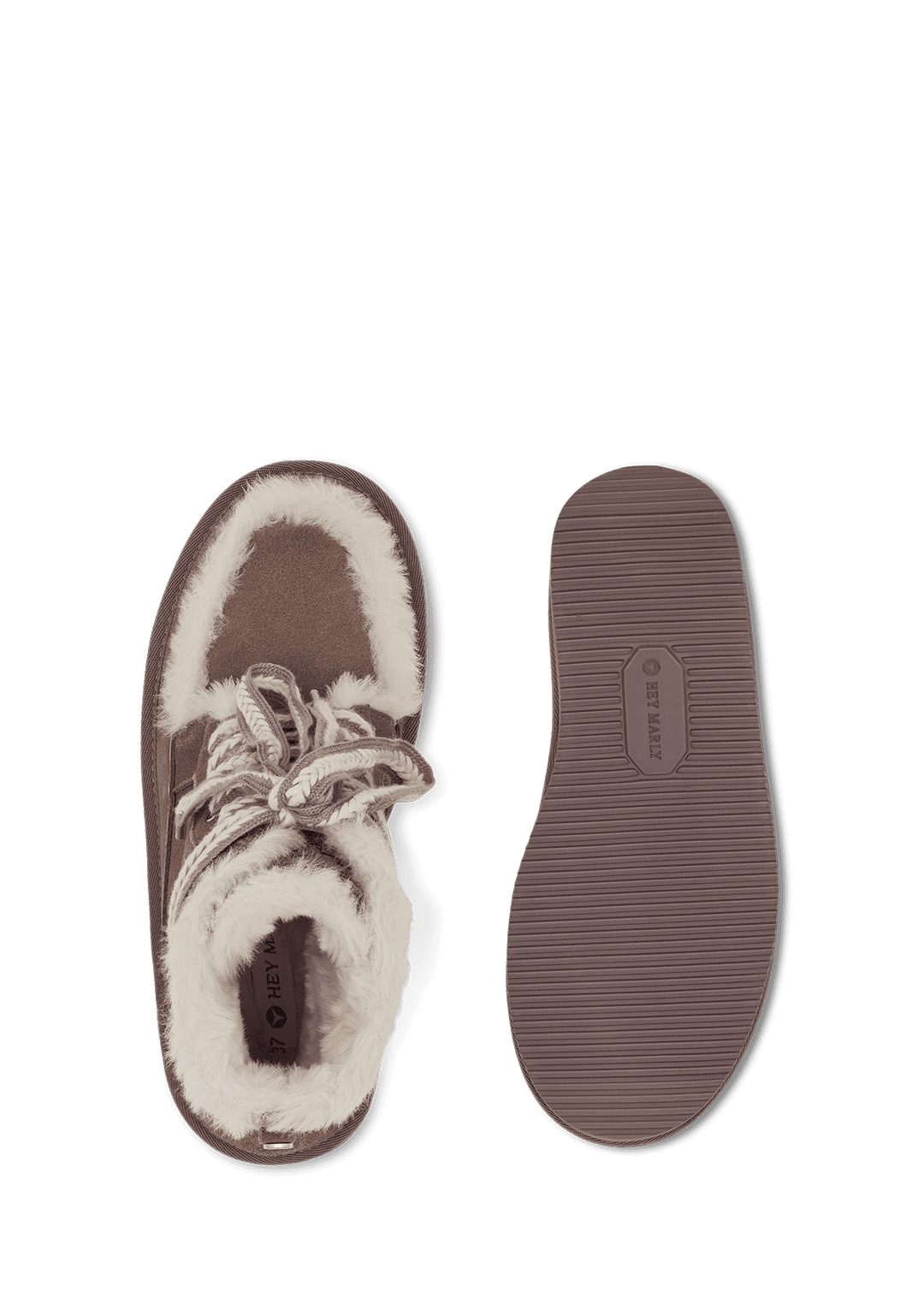 Comfy Lace-Up Boot Suede - Mocha