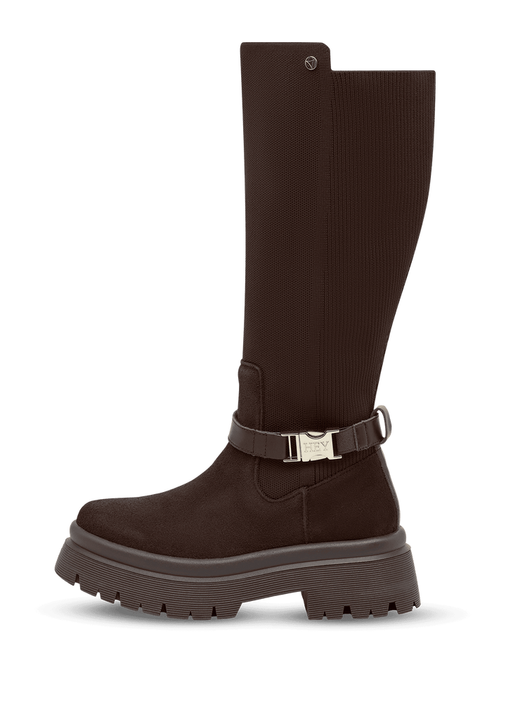 Bold Aesthetic Suede - Coffee