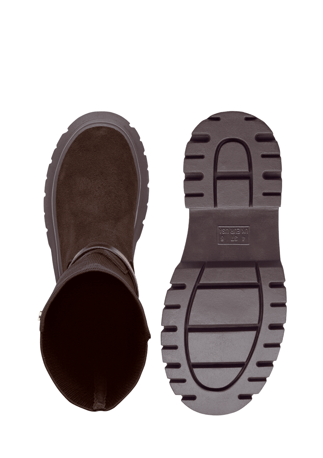 Bold Aesthetic Suede - Coffee
