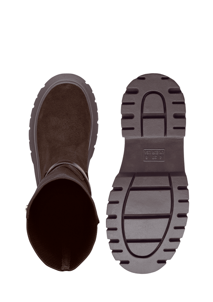 Bold Aesthetic Suede - Coffee