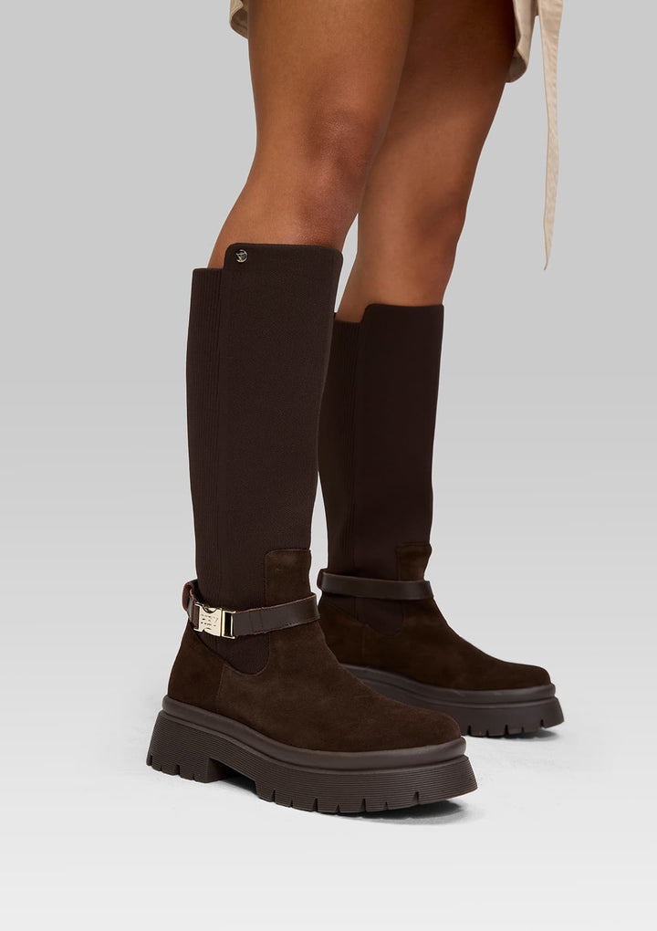 Bold Aesthetic Suede - Coffee