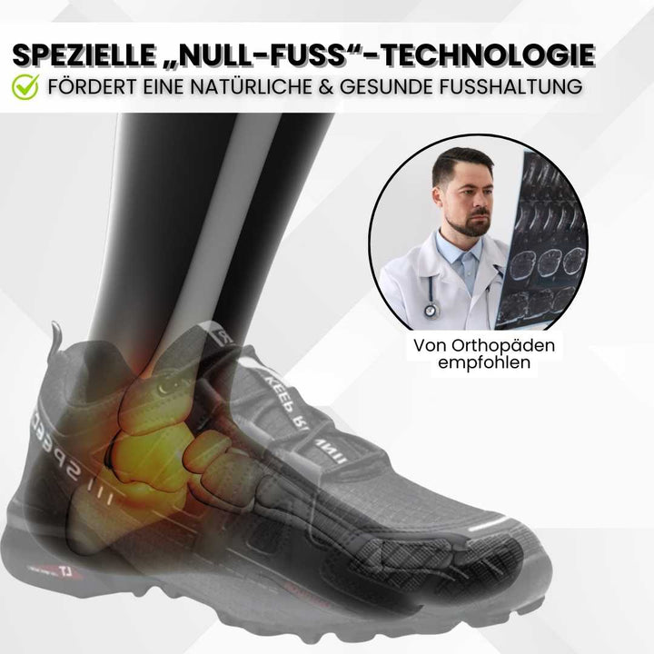 OrthoTrekking | ergonomischer schmerzlindernder Trekking- und Wanderschuh