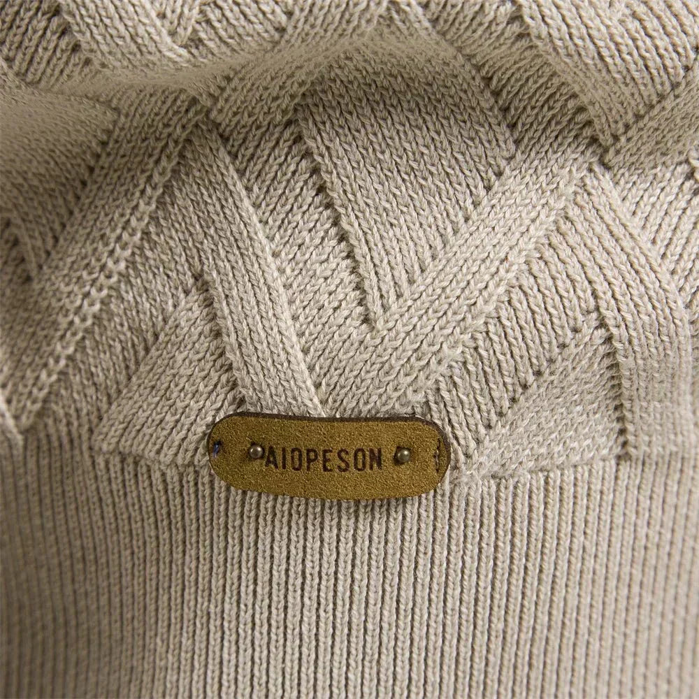 Theodor | Herrenpullover mit Rautenmuster