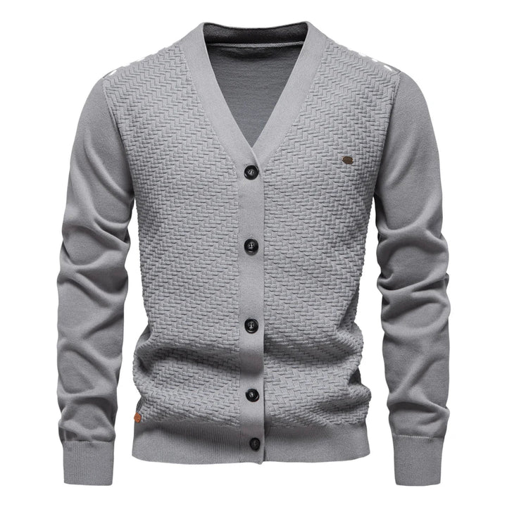 Schneider | Warmer Herren Cardigan mit V-Ausschnitt