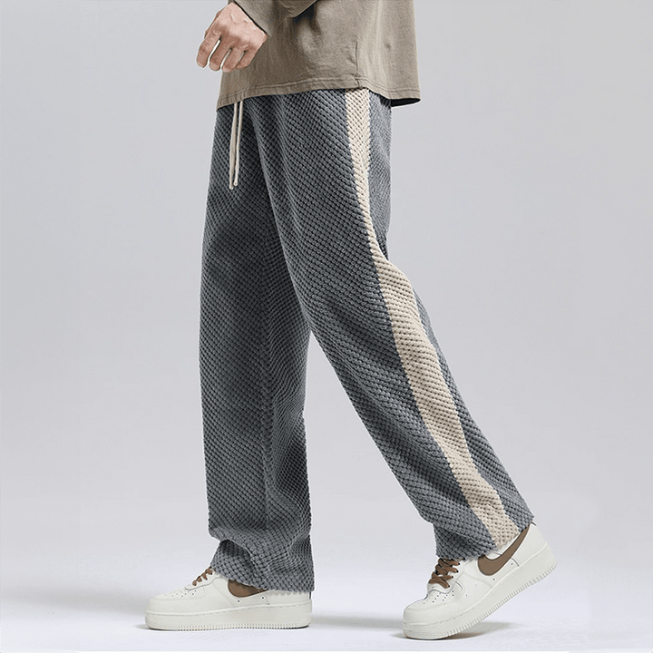 Caspar | Waffelcord-Jogginghosen
